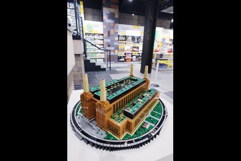 Battersea Lego model